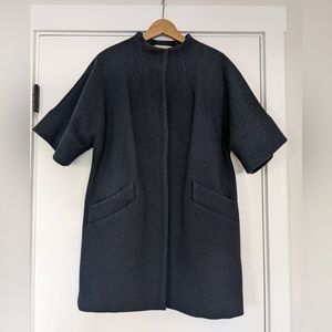 Emerson Fry Layering Jacket Wool in Sapphire